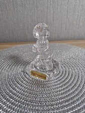 Nachtmann Kristall Glas Dackel Hund Figur Kristallglas Bleikristall