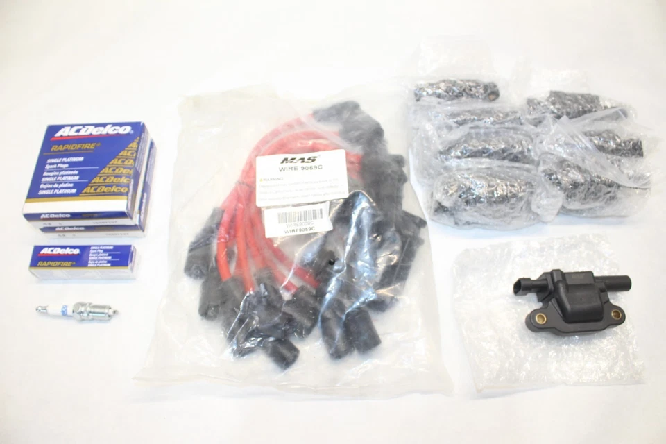 Juego completo de cables de encendido y bobina de bujías Hummer H2 2003-2007 6,0 L Foto 3 de 4