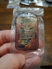 Snickers Candy Bar Keychain ,Vintage Collectible Elephant Key chain