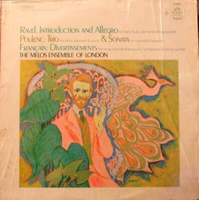 Ravel/Poulenc/Francaix-Introduction And Allegro For Flute, Cl S-36586 Vinyl 12''