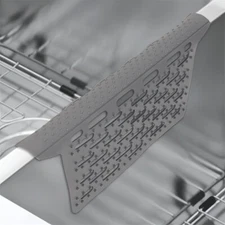 for Easy Clean Silicone Sink Mat for Kitchen Double Sink with Drainage Design