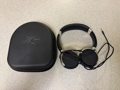 Sentey LS-4230  High Definition Stereo Headphones Black . CLEAN WORKING.