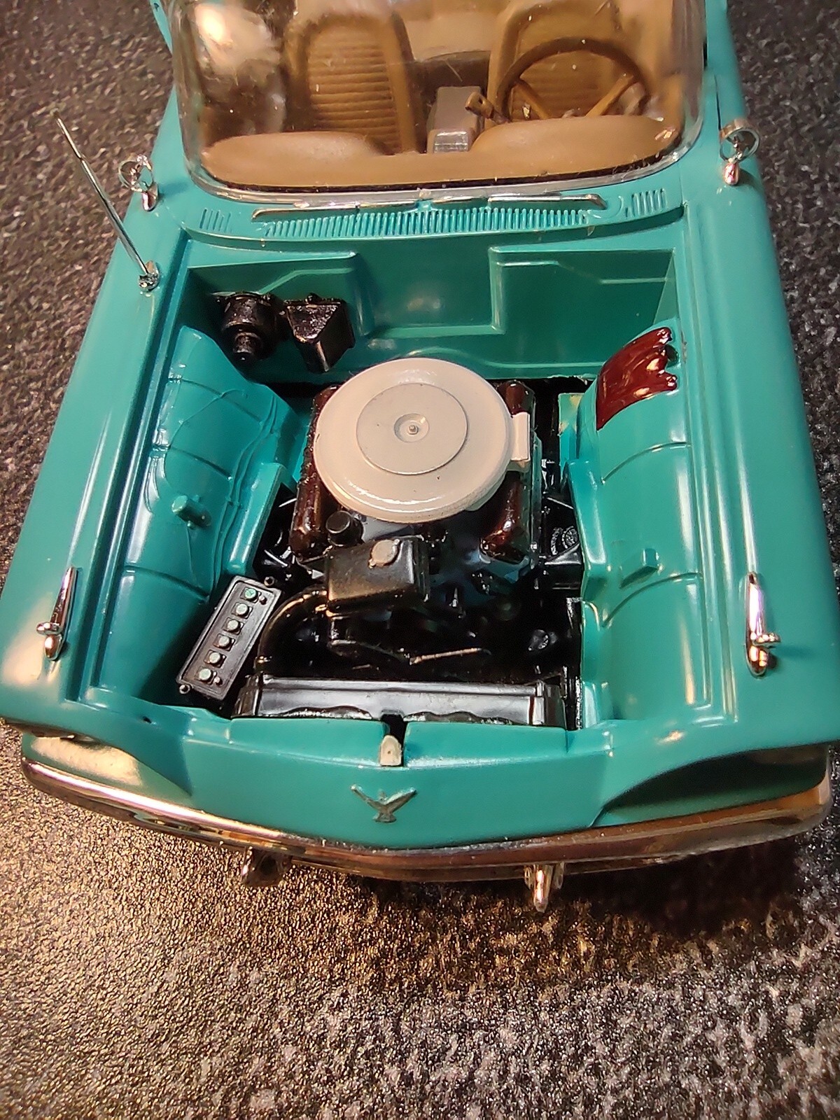 1958 Ford Thunderbird Convertible Pro Built Model eBay