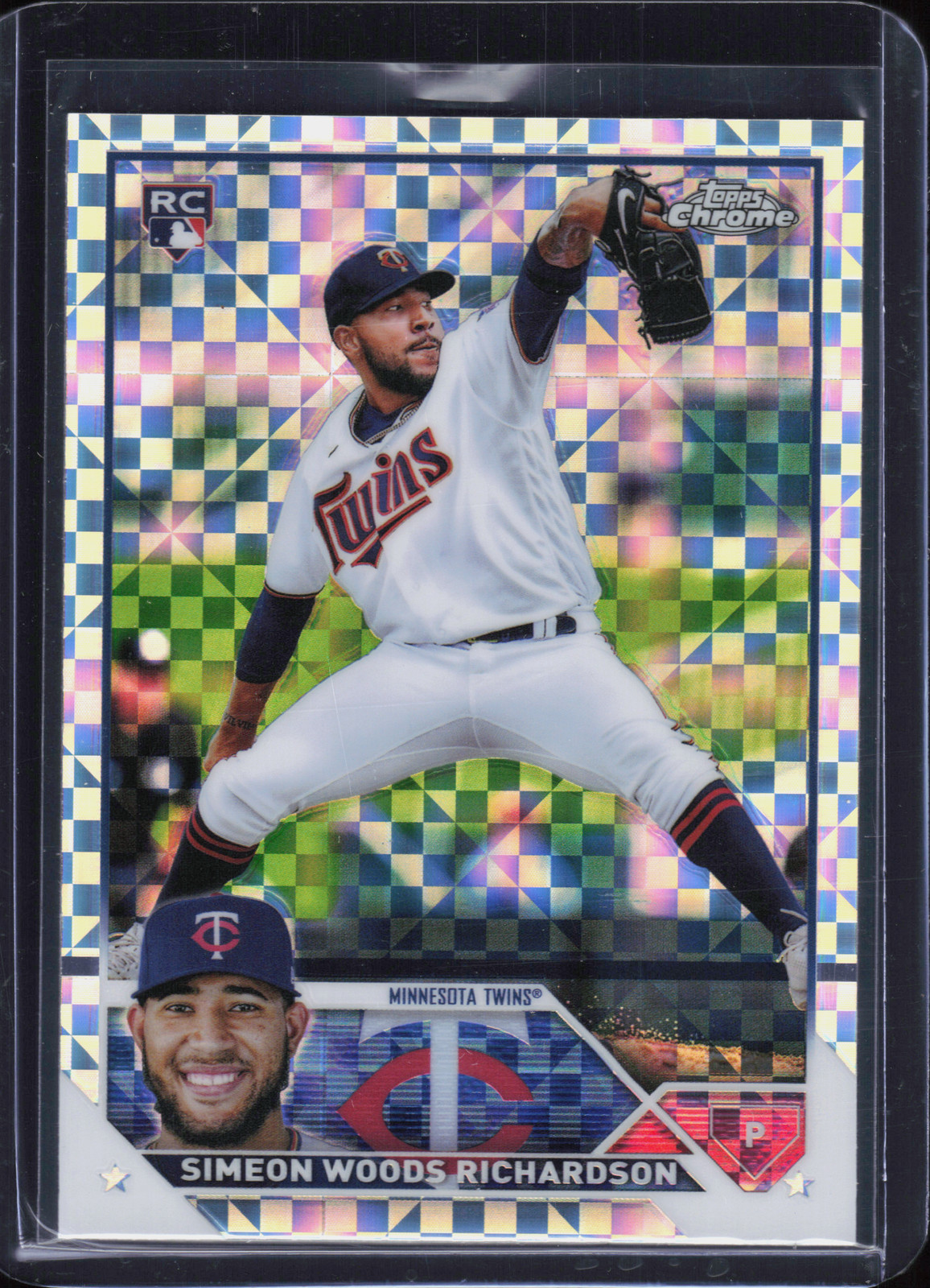 2023 Topps Chrome X-Fractor #173 Simeon Woods Richardson RC