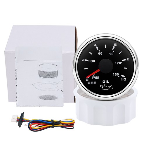 6 Gauge Set with Sensor 85mm Boat GPS Speedometer 200km/h&Tacho 8000RPM Gauge - Picture 22 of 23