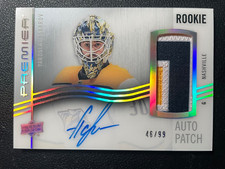 23-24 Premier Hockey Acetate Rookie Auto Patch Horizontal Yaroslav Askarov #/99