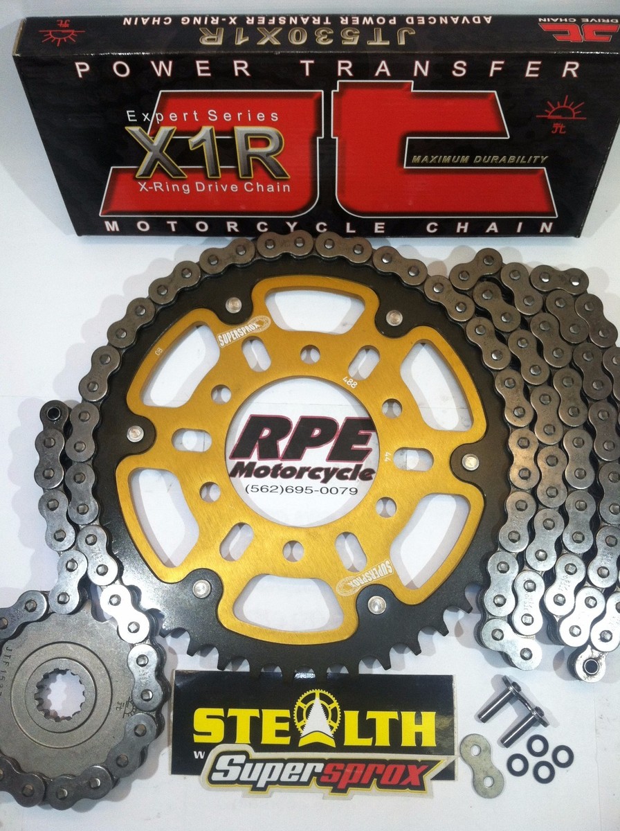 2005-2006 KAWASAKI ZX6R ZX-6R Supersprox JT 520 X1R3 QA Chain and