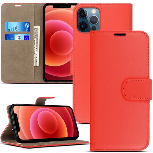 Case For iPhone 16 Pro Max 15 14 11 13 12Mini 16e 2025 Leather Flip Wallet Cover - Zdjęcie 6 z 14