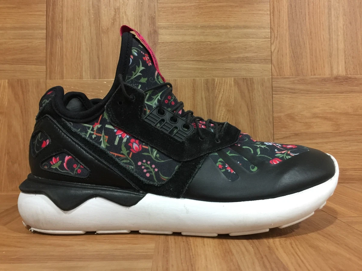 Used Adidas Tubular Runner Flower Pack Floral Sz 6.5 Women s Running Shoes LE