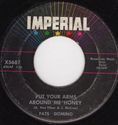 Fats Domino   Put Your Arms Around Me Honey 1960 Imperial Rock VG Plays Clean