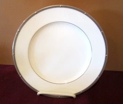 NORITAKE ROCHELLE PLATINUM SALAD PLATE - 8 1/4" -0403G
