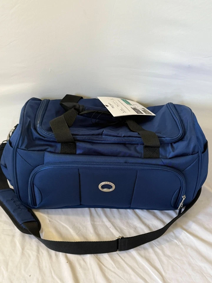 Nuevo Delsey Optimax Lite 2.0 Bolsa de Lona de Mano Azul 18" Foto 2 de 4