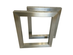 Bankkufen Edelstahl Bank Bankgestell Gestell Füße Gartenbank Kufen