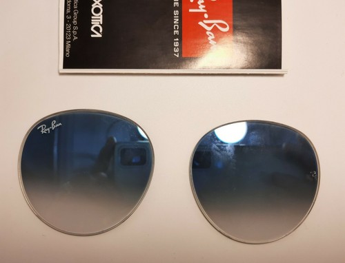 Ray Ban Lenti Occhiale Da Sole 3447 blu sfumate antiriflesso interno  cristallo | eBay