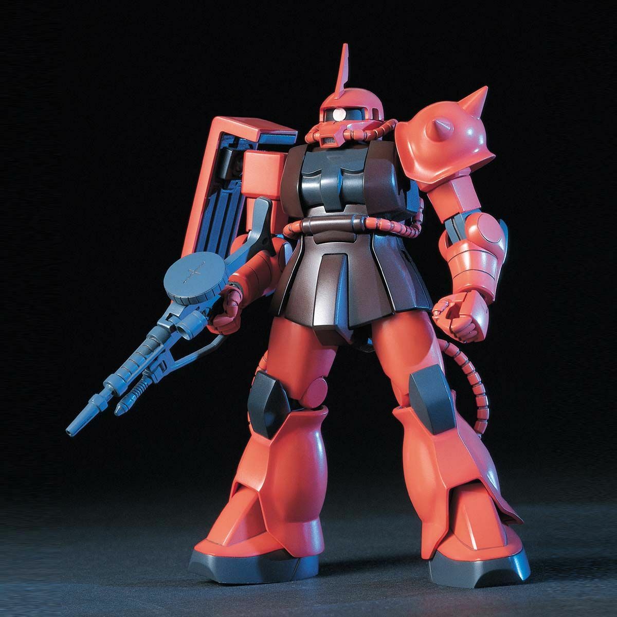 BANDAI HG Gundam 1/144 MS-06S ZAKU II Char's Custom HGUC Plastic