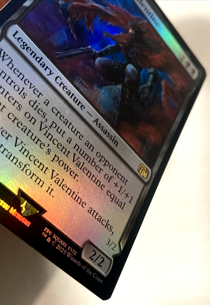 mtg vincent final fantasy Vincent Valentine // Galian Beast (Extended Art) [FINAL FANTASY]