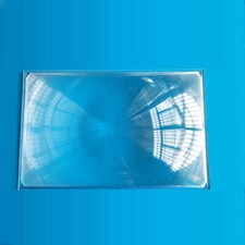 100x70mm Optical PMMA Plastic Fresnel Lens Solar DIY Projector Plane Magnifier