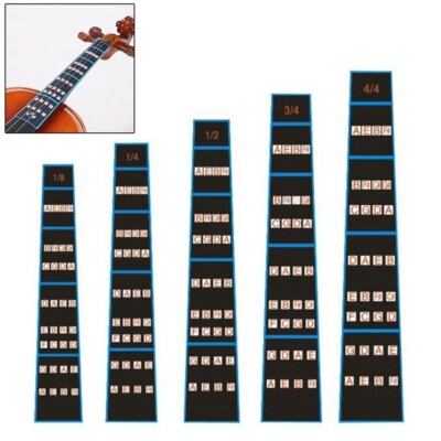 Essential Learning Tool Violine Griffbrett Marker Aufkleber 44 34 14 12 18