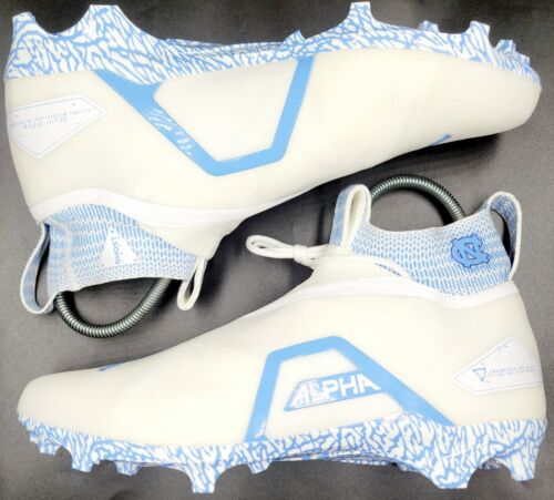 Nike Air Jordan Alpha Menace Elite 3 UNC PE Football Cleats DH3365-105 Size 14 W - Picture 2 of 13