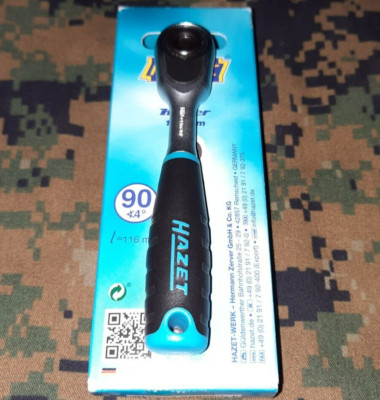 NEW Hazet 863HPB Fine Tooth 1/4'' Reversible Bit Ratchet Made in Germany
