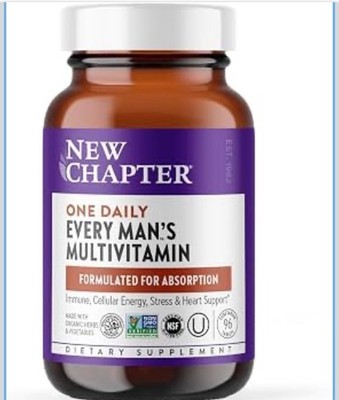 New Chapter Every Man's One Daily Multivitamin, 96 Tablets 05/2026