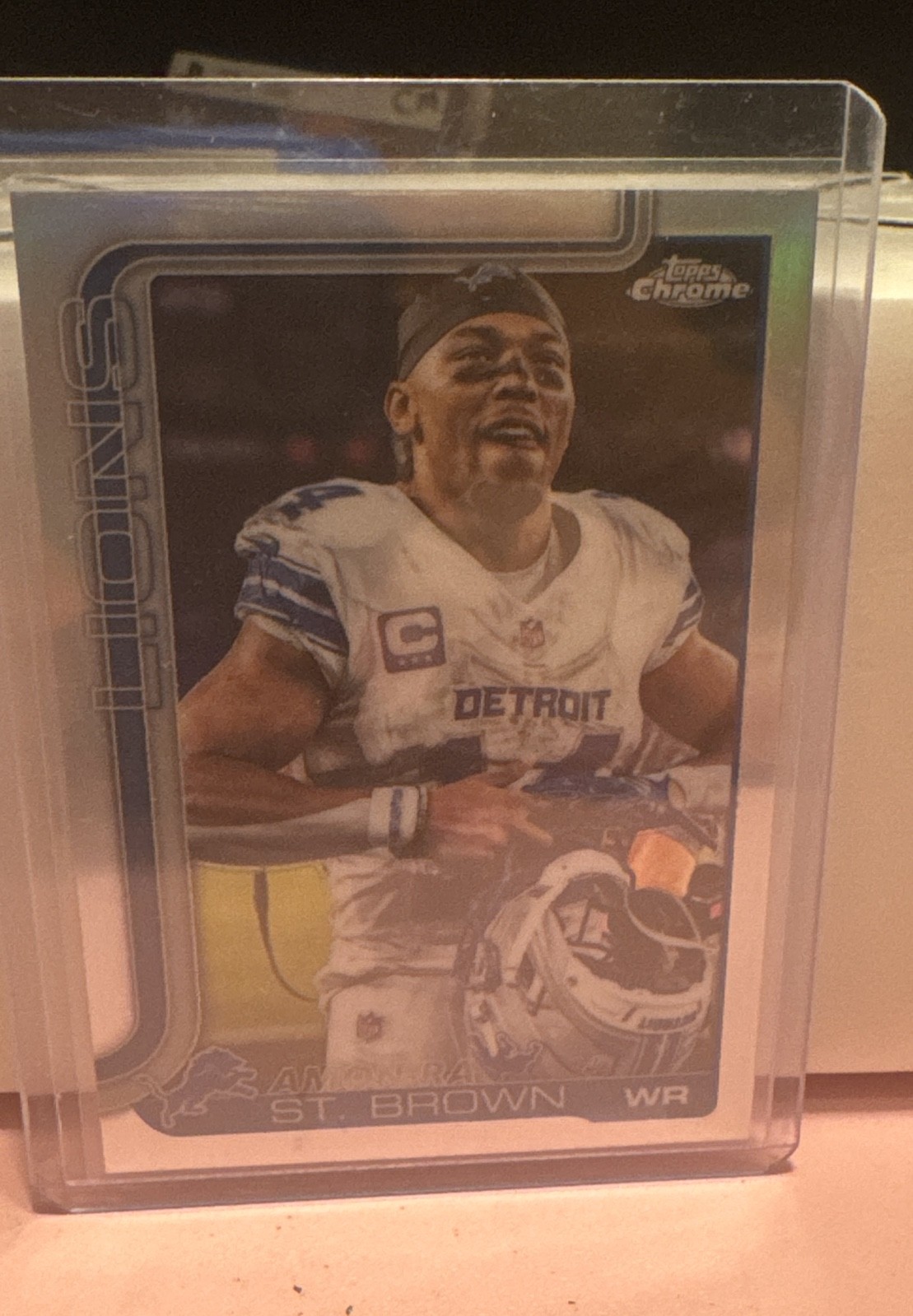 2025 Topps Chrome - Image Variation Amon-Ra St. Brown #98