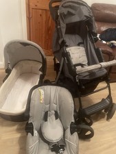 Hauck Trio Set Shopper SLX  ,Stone Grey  Used In  very good condition.