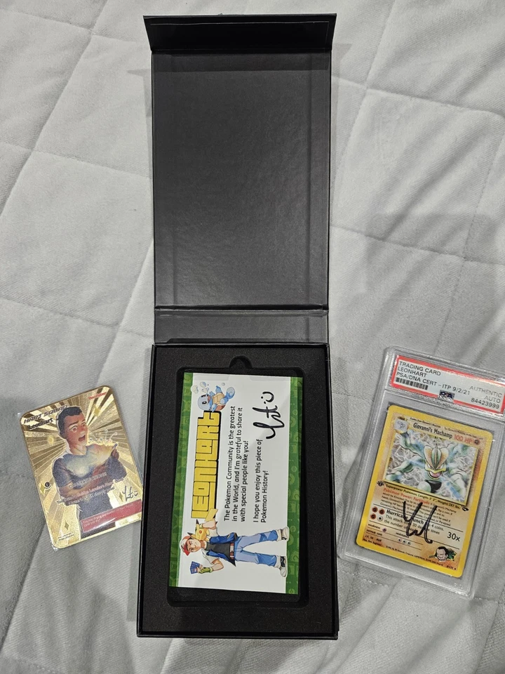 Leon Hart PSA Graded Authentic Autograph Gym Challenge Giovanni's Machamp 6/132 - Image 3 of 4