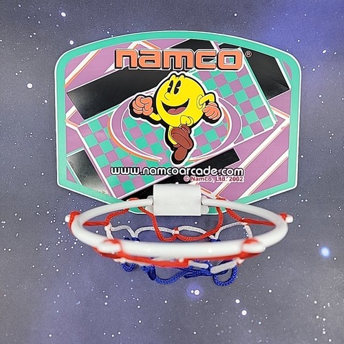 Namco Pac-Man Mini Basketball Hoop 2002 Home Arcade Game Vintage