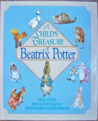 Child's Treasury of Beatrix Potter - Hardcover, by Beatrix Potter - Acceptable