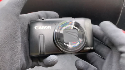 Canon PowerShot SX280 HS Black 12.1 MP Digital Camera Excellent