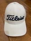 Titleist FJ FootJoy Pro V1 Stretch Fit Golf Hat Cap Fitted Unisex L/XL, White — photo 1