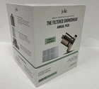 Jolie Filtered Showerhead Annual Pack w/4 Total Filter Refills Brushed Steel New