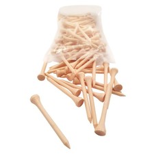 Bamboo Golf Tees 3 1/4-100pack Premium Quality - Stronger and More Sustainabl...