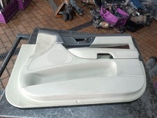 Genuine Jaguar XF X250 door panel, leather, beige, front right