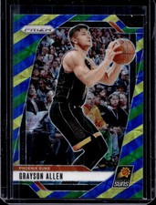 2024-25 Panini Prizm Grayson Allen Choice Blue, Yellow and Green #72 Suns