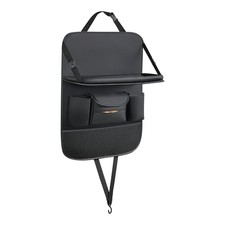 Car Seat Back Cover Protector Car Organizer Storage Bag Space-Saving Organizer