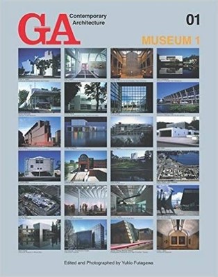 GA CONTEMPORARY ARCHITECTURE, VOL. 1: MUSEUM 1 (ENGLISH By Yukio Futagawa *VG+*