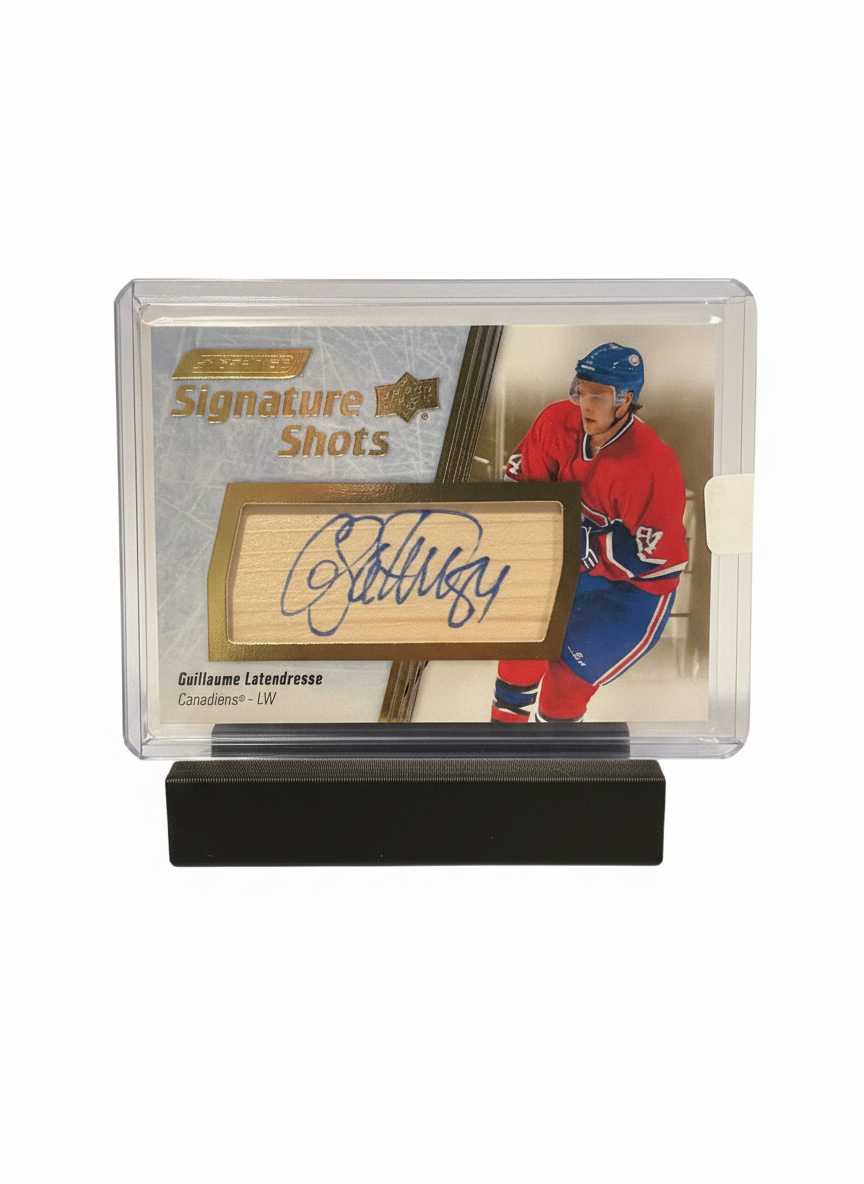 2024-25 Guillaume Latendresse Upper Deck Engrained Icons Signature Shots #SS-LA