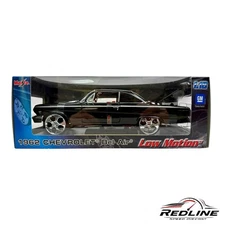 🇺🇸Maisto 1962 Chevrolet Bel Air Low Motion Black Chevy Bel Air 1:18 B3🇺🇸