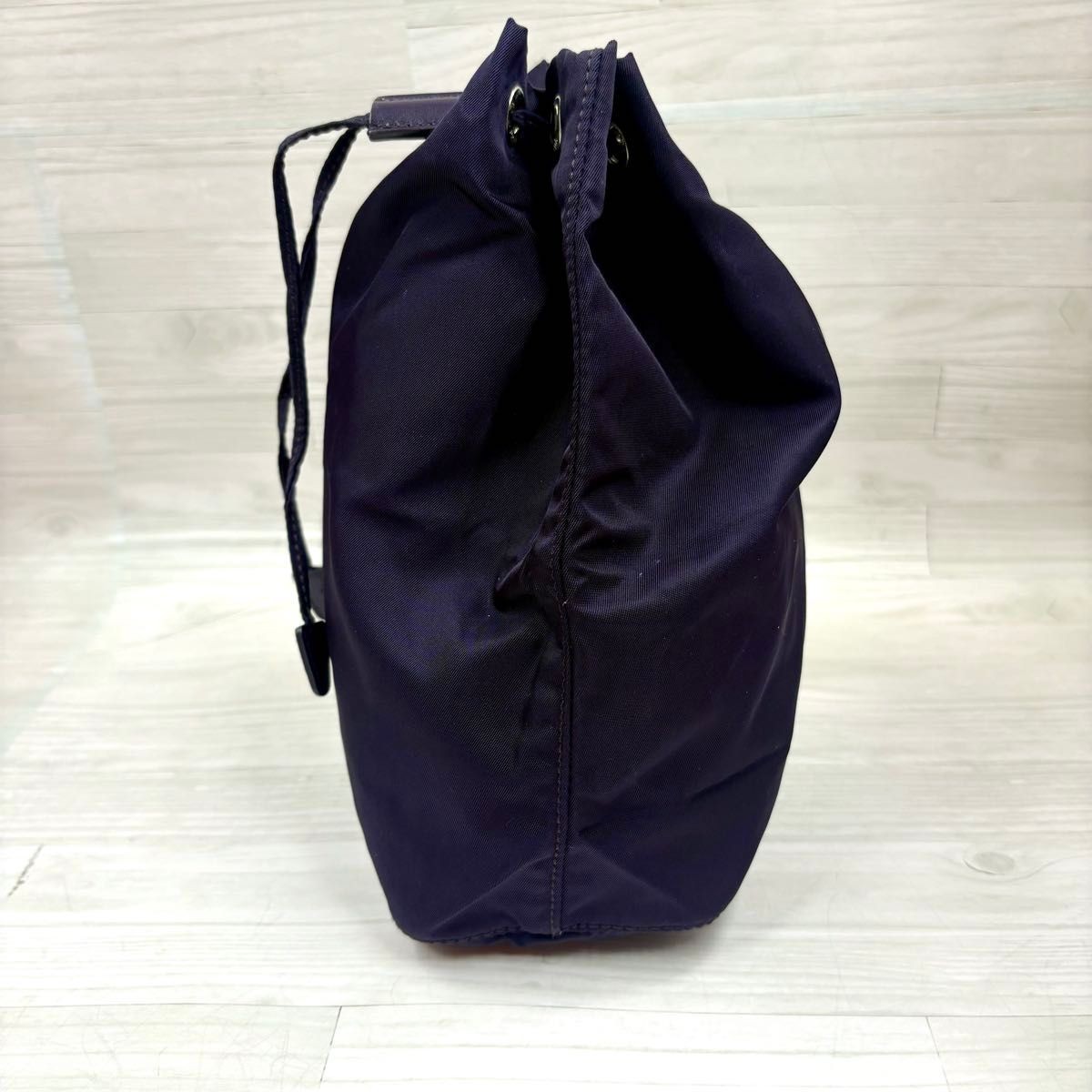 Condition PRADA Tessuto Nylon Drawstring Pouch Tr… - image 3