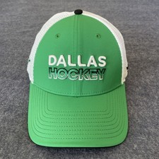 Dallas Stars Hat Fanatics Snapback Victory Green White Mesh Ice Hockey NHL New