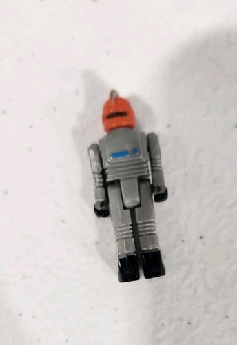 Vintage 1985 Schaper Mega Star Aqua Fighters 1.5" Stomper Pilot Mini Figure
