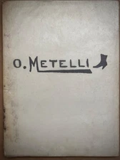 ORNEORE METELLI-Volume con 12 tavole originali  illustrate colori-C.Olivetti1964