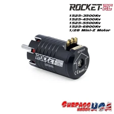 Rocket-RC 1/28 Mini-Z Sensored Brushless Motors 1525 Series (Black)
