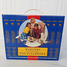 Websters 10 Volume Family Encyclopedia Box Se...