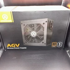 Aresgame AGV Series 500W Power Supply, 80 Plus Bronze Certified