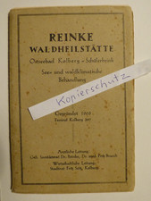 AK  Leporello Kolberg REINKE WALDHEILSTÄTTE SCHÜLERBRINK, 1930, Erinnerungsheft