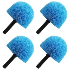 2X(4 Pack Cobweb Duster Head Brush--on  Web Brush for Outdoor Indoor Web6104