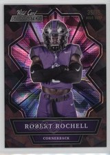 2021 Wild Card Alumination Holo-Lux Black 35/75 Robert Rochell #ABC-60 1k5